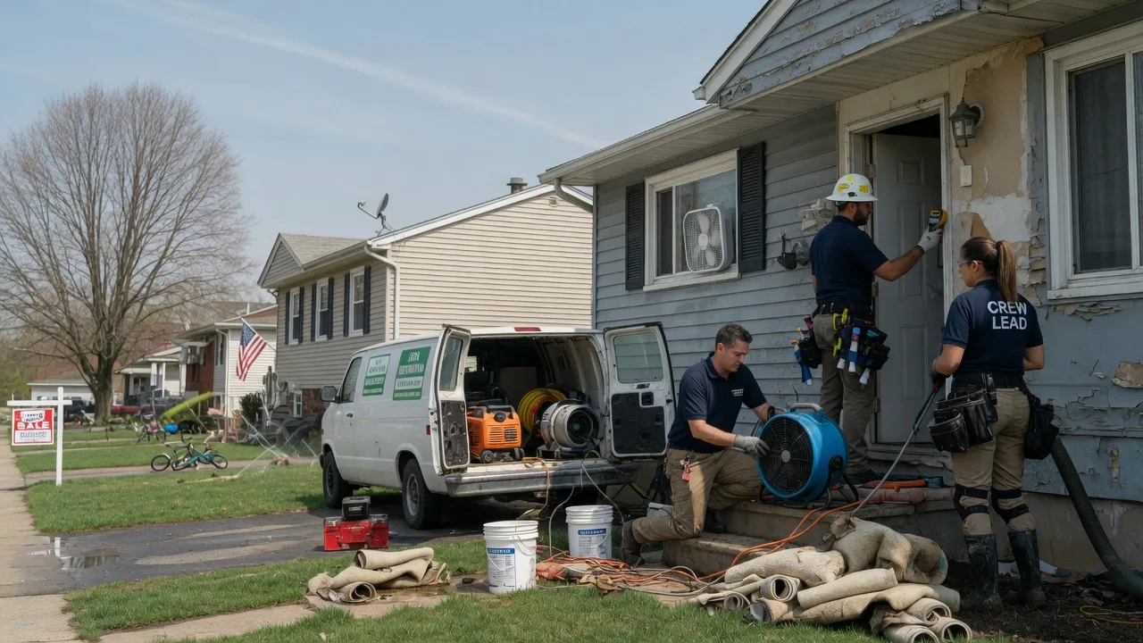 Flood Cleanup in Jennings, LA near me